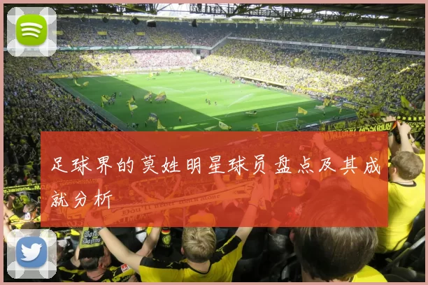 足球界的莫姓明星球员盘点及其成就分析
